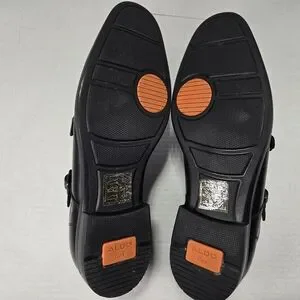 Aldo Men\'s Holtlanflex Monk Strap Slip-on Black Leather Buckle Loafers Size 8 Aldo | Shoes | Aldo Mens Holtlanflex Monk Strap Slipon Black  main image 2